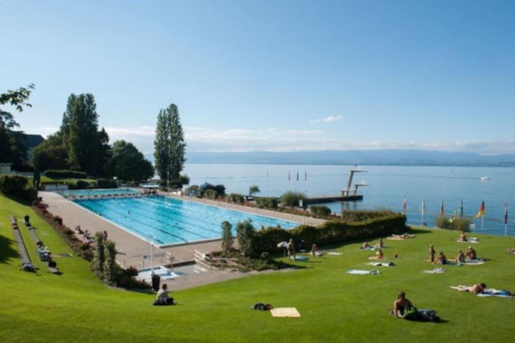 Le Mirabeau Vue Lac 에비앙레스벵즈 외부 사진